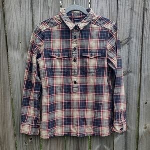 Patagonia organic cotton plaid shirt